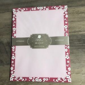 Floral Stationery 100 Sheets